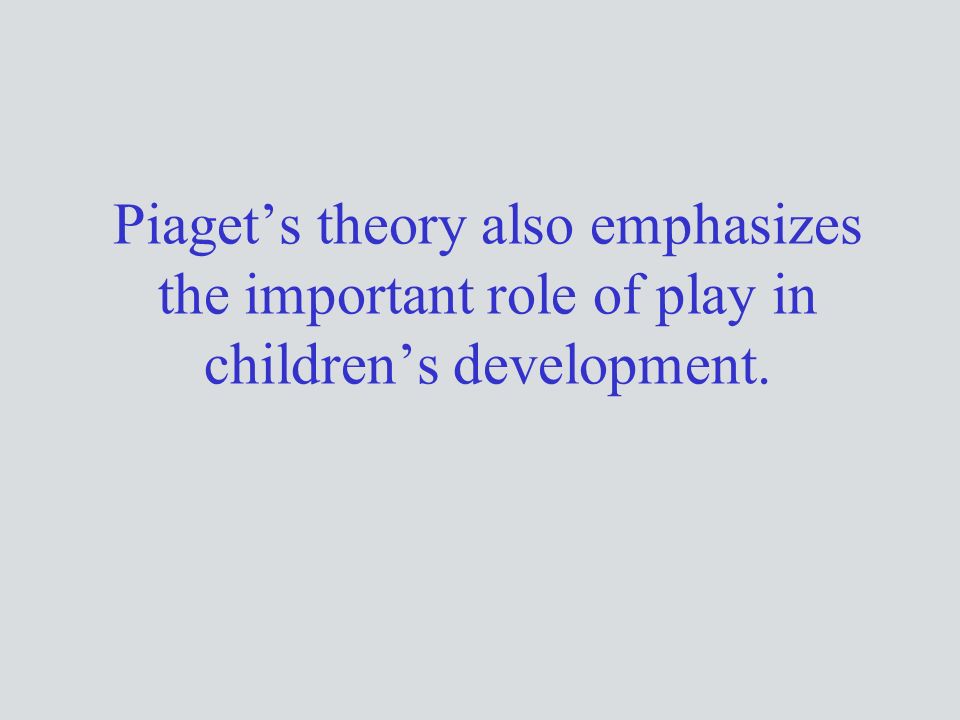 Cognitive Development Piaget s and Vygotsky s Theories ppt